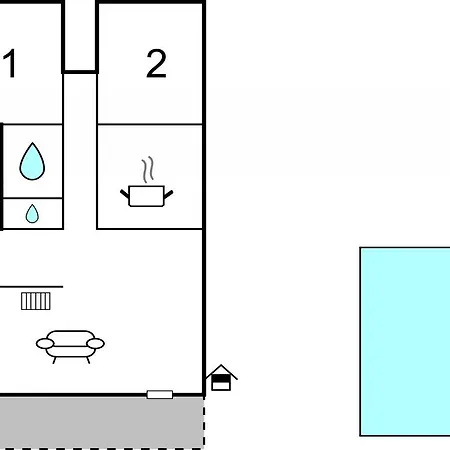 Two-bedroom In * 尼姆